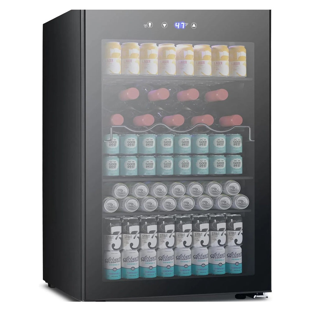 Cowsar 4.4/3.2/2.6 Cu.Ft Beverage Refrigerator Cooler, Reversible door